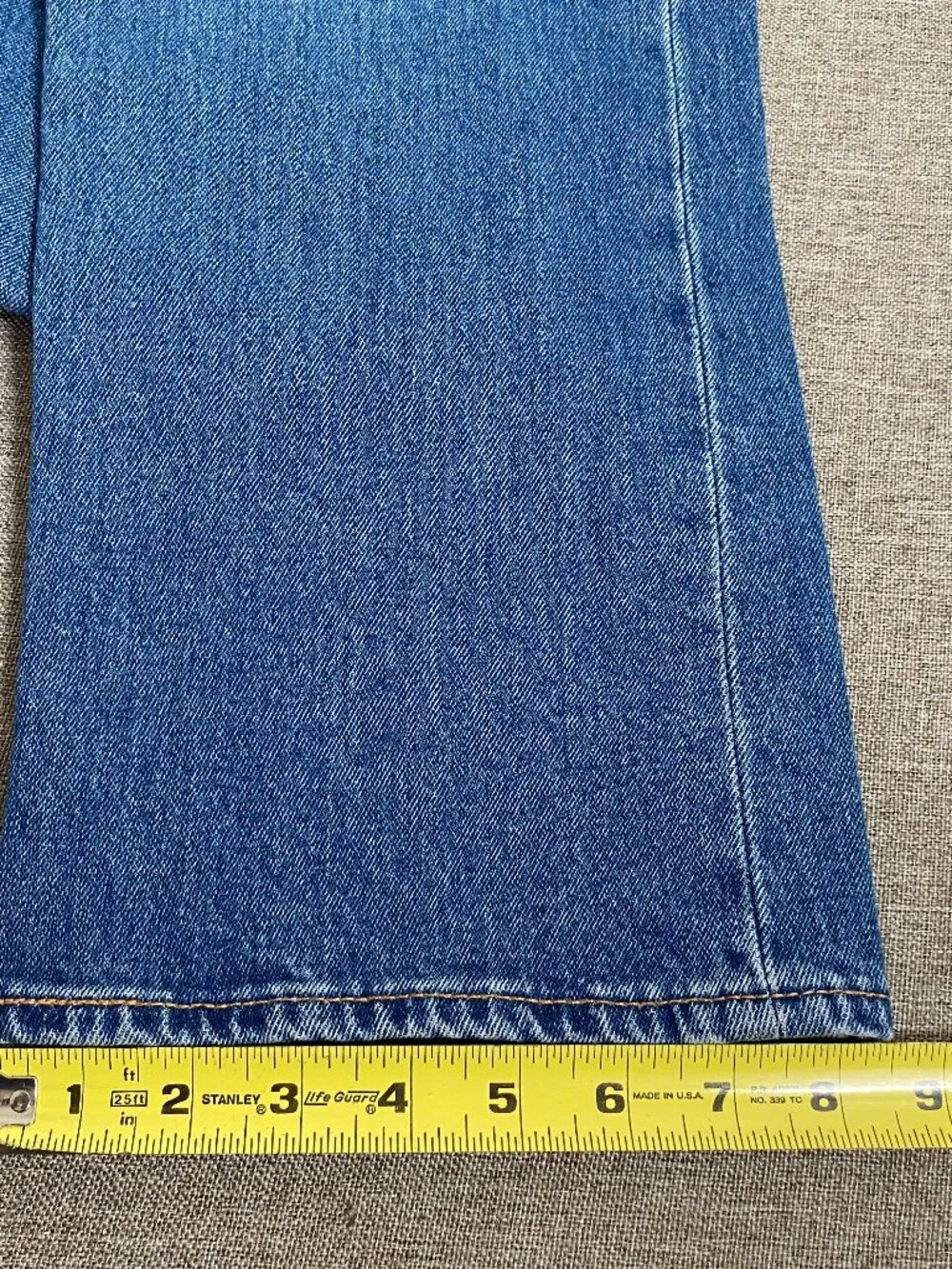 Levi's Premium 501 Denim Jeans Men's 36 x 32 Mid Rise Button Fly Blue Casual NWT